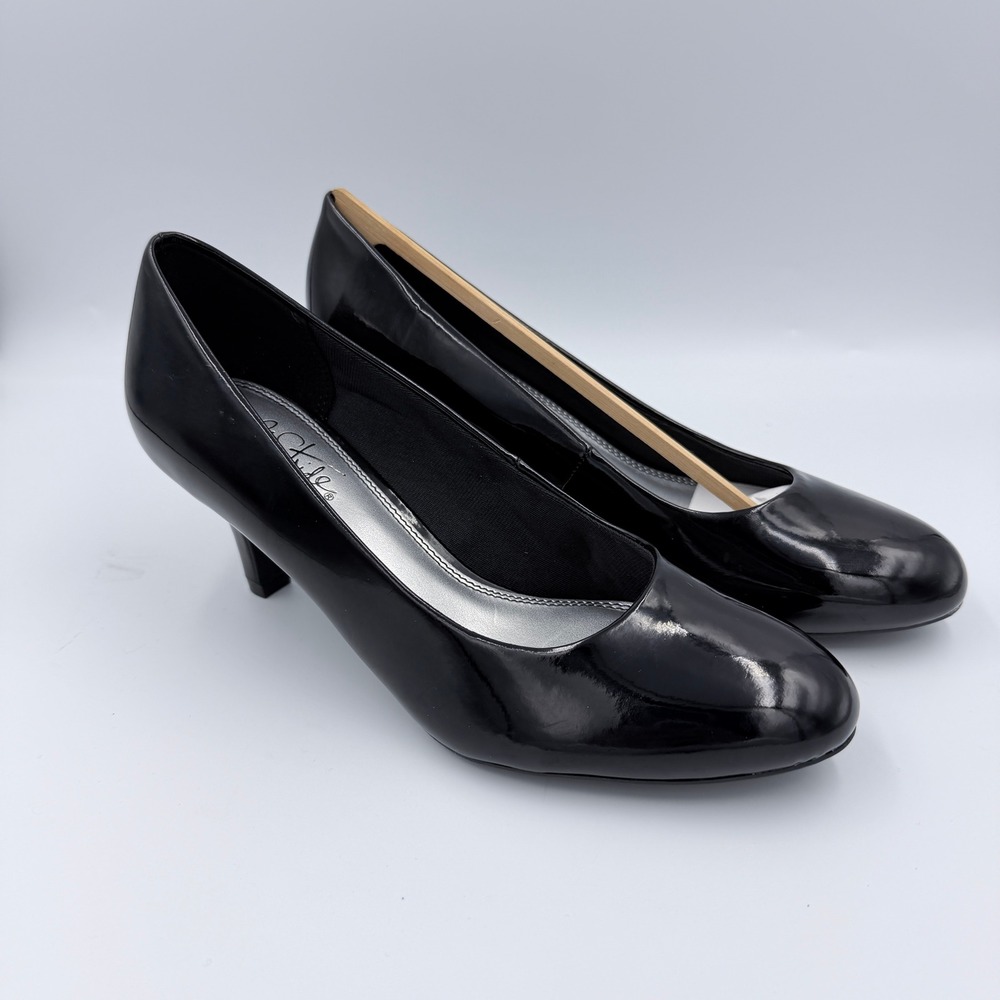 LifeStride Parigi Black Glory Pumps‎ Women's Size 7M Soft System Heels - Picture 8 of 9